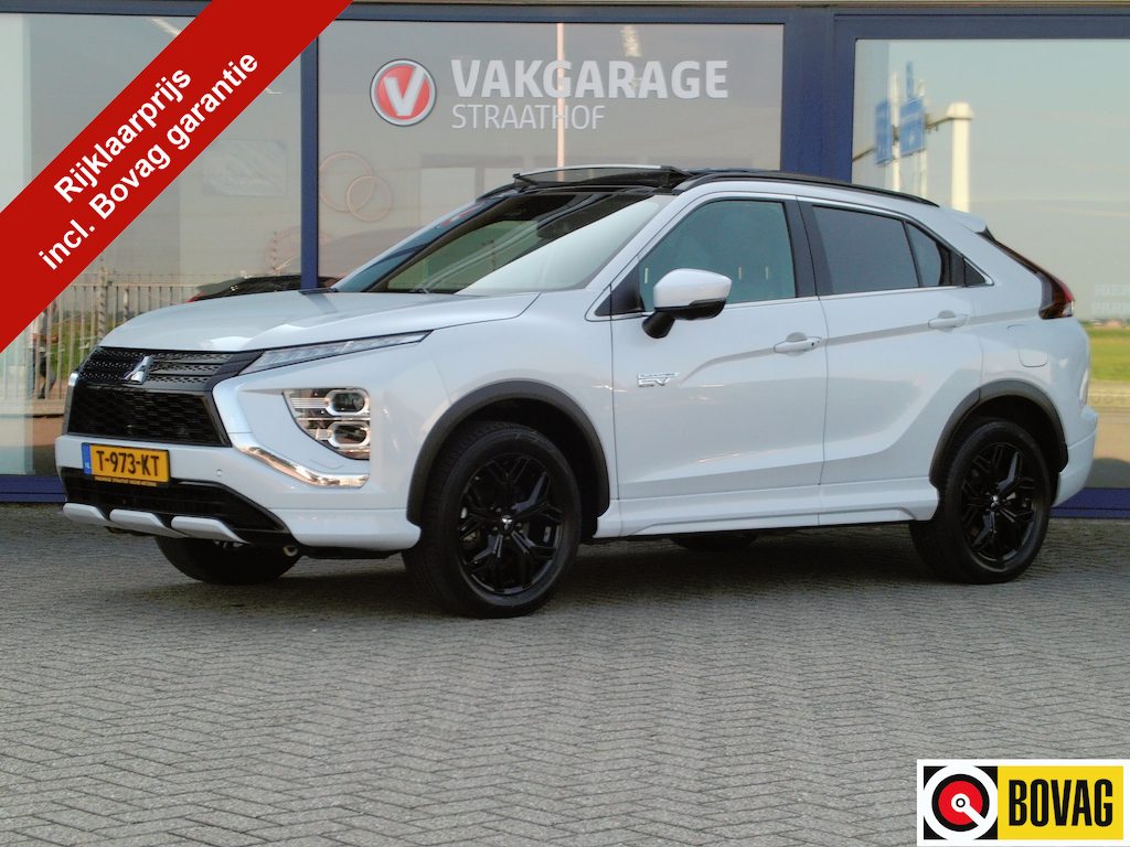 Mitsubishi Eclipse Cross 2.4 PHEV Instyle, Carplay + Android auto / Leder / Schuifdak / Camera 360 + Sensoren / HUD / 18'' LMV