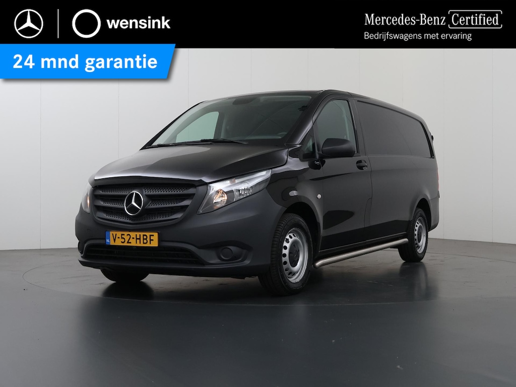 Mercedes-Benz Vito 114 CDI L2 | Digitale Radio | Achteruitrijcamera | Cruisecontrol | Airco | Carplay | Comfortstoel Bestuurder | Bijrijdersbank | Houten Laadvloer | Achterdeuren| Certified |*