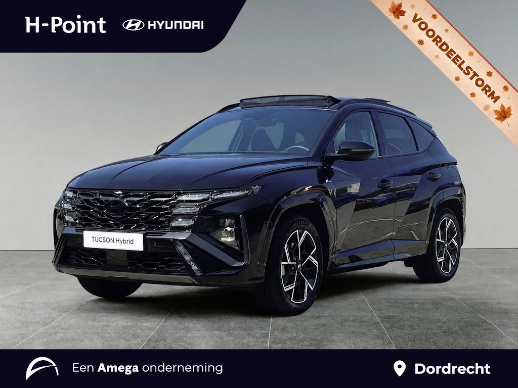 Hyundai Tucson N Line Business Sky 1.6 T-GDI PHEV 252pk 4WD | STOEL + STUURVERW. | ALCANTARA | SCHUIF/KANTELDAK | NAVI | KEYLESS ENTRY | ELEK. KOFFERBAK | APPLE CARPLAY / ANDROID AUTO | CAMERA |