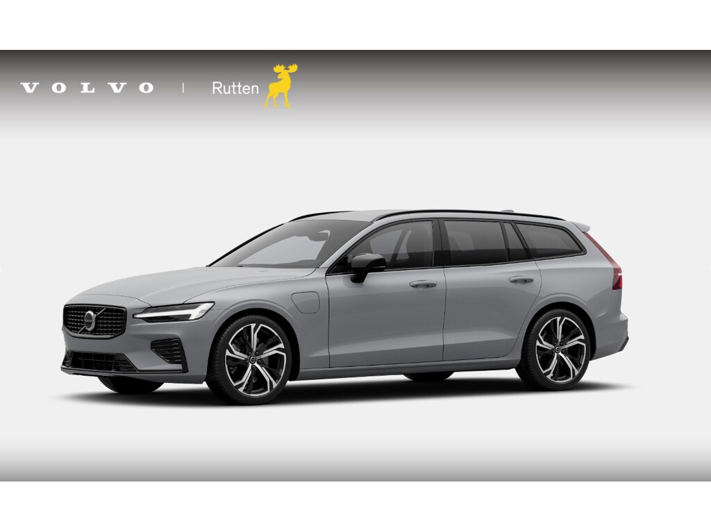 Volvo V60 T6 333PK Automaat Plug-in hybrid AWD Plus Dark Adaptive Cruise Control/ Apple Carplay/ Android Auto/ Achteruitrijcamera/ Parkeersensoren voor en achter/ Stoelverwarming/ Stuurverwarming/ Elektrisch bedienbare stoelen met geheugen