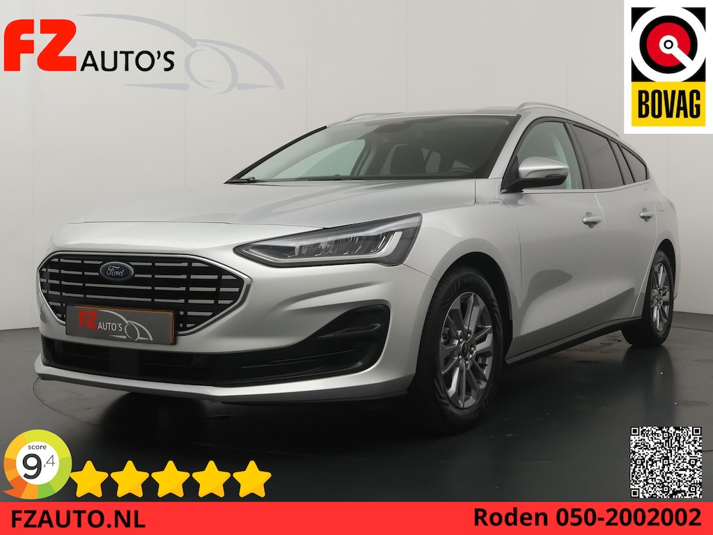 Ford Focus Wagon 1.0 EcoBoost Hybrid Titanium Automaat - Navigatie - Apple Carplay/Android Auto -Climate Control