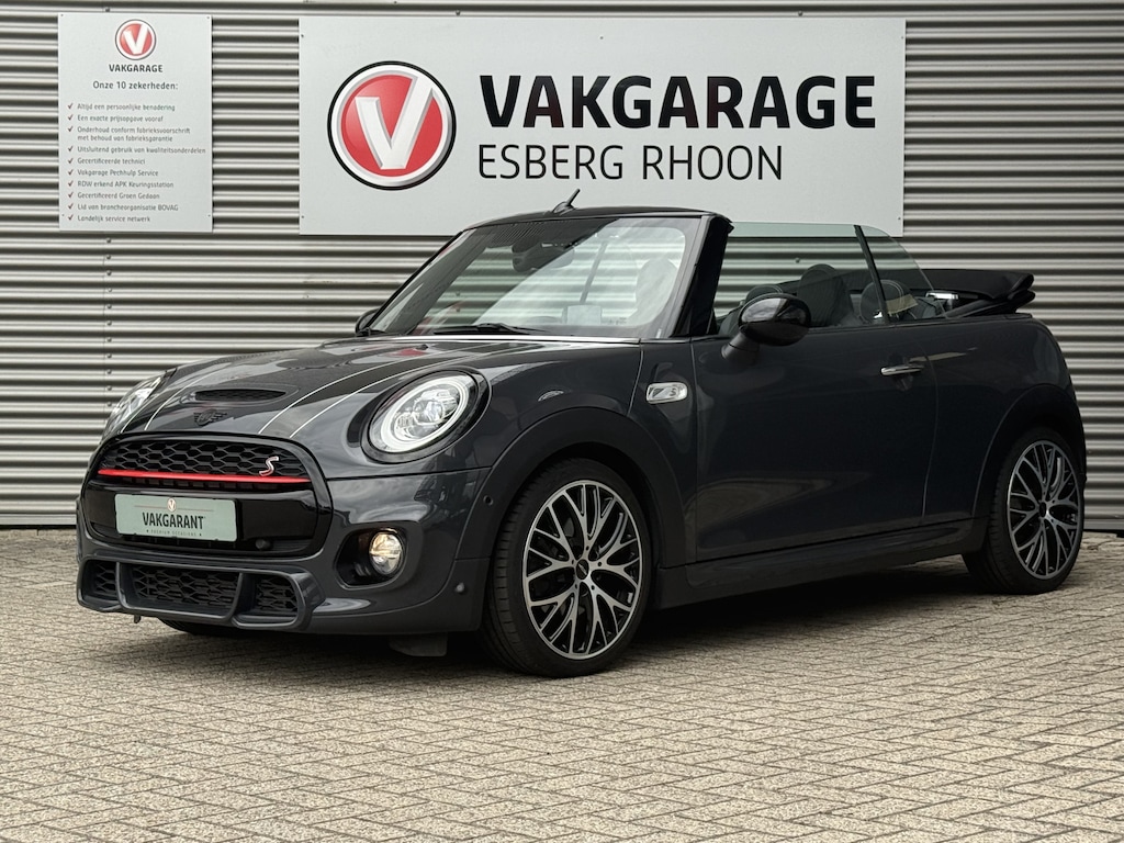 MINI John Cooper Works Cabrio 2.0 S JCW-TRIM HUD,KUIPSTOEL,H&K