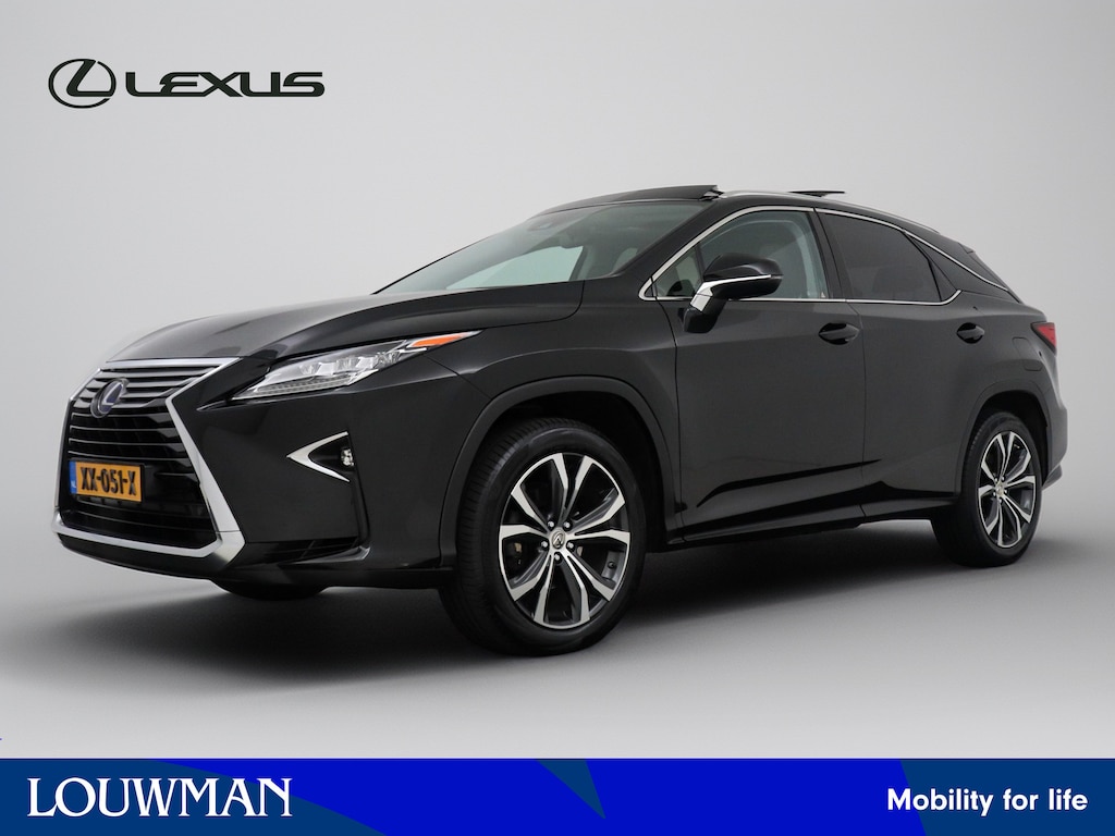 Lexus RX 450h 4WD Luxury Line | Panorama schuif/kantel dak | Head-Up Display | Blind Spot Monitor | Stoel ventilatie | Stoelverwarming | Elektrisch verstelbare stoel + geheugen | Elektrische Achterklep |