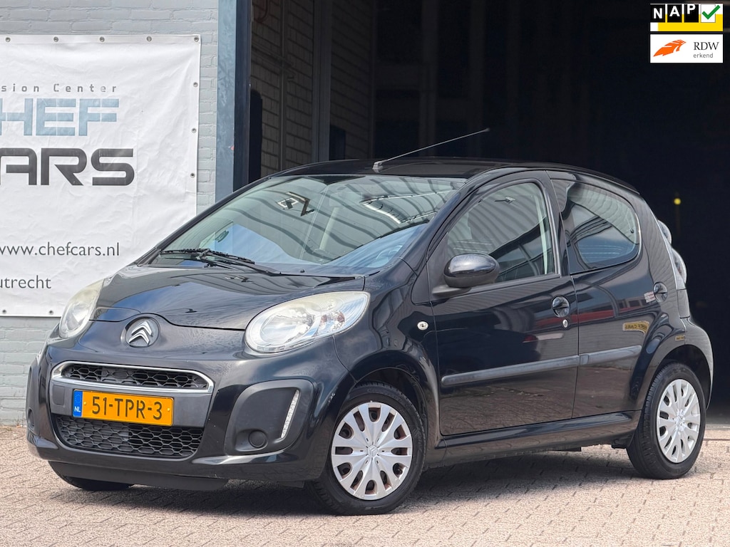 Citroën C1 1.0|NAP|AIRCO|LED|APK|5DEURS|BOEKJES|3EIGENAAR!