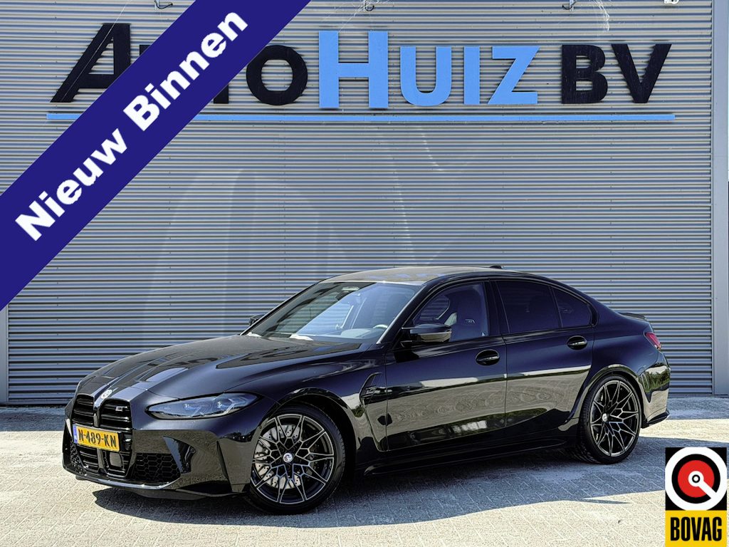 BMW M3 3-serie Competition 510 PK HUD ACC Harman Kardon Laser Licht Achteruitrijcamera 360 Camera Stuurwielverwarming 20 inch