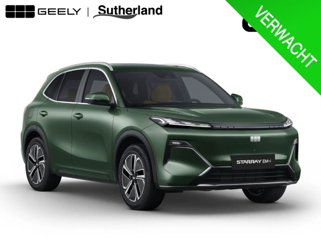 Geely Starray EM-i 1.5 Max+ 262 PK | Panoramadak | Stoelverwarming & verkoeling | 136Km elektrisch bereik | 360 Camera | Achterbank verwarmd | Parkeersensoren | 19 Inch LMV |