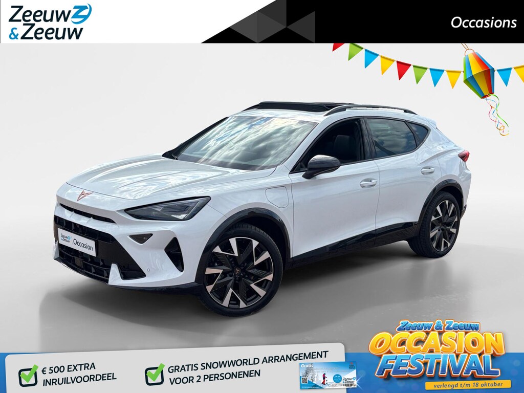 CUPRA Formentor 1.5 TSI e-Hybrid Business *NIEUW*Navi+Camera*Schuif/kanteldak*Adapt Cruise Control*Winter Pack*Trekhaak*Elekt.achterklep*Vol opties!