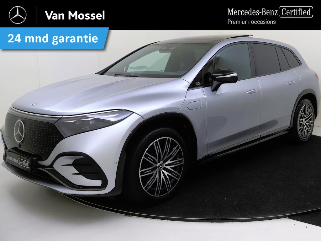 Mercedes-Benz EQS SUV 450 4MATIC AMG Line 7p 118 kWh / Premium/ Panoramadak/ Night/ 21 inch/ El. Trekhaak/ Burmester 3D/ Memory