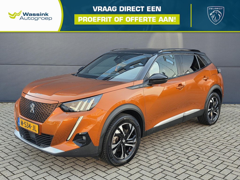 Peugeot e-2008 EV GT 50 kWh Navigatie | SOH 93% | Parkeercamera | Parkeersensoren | Climate control |