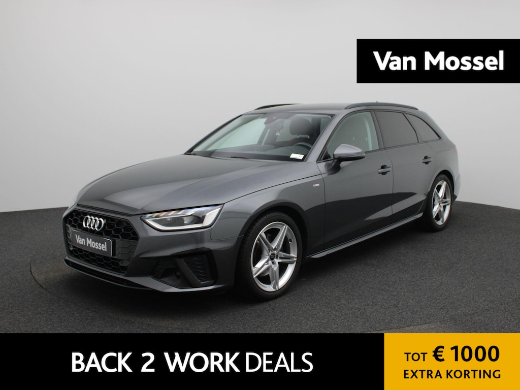 Audi A4 Avant 35 TFSI S edition | LEDER | CAMERA | DIGITAAL DASHBOARD | STOELVERWARMING | CLIMATE CONTROL | ELEK.KOFFERBAK | LMV | APPLE CARPLAY |