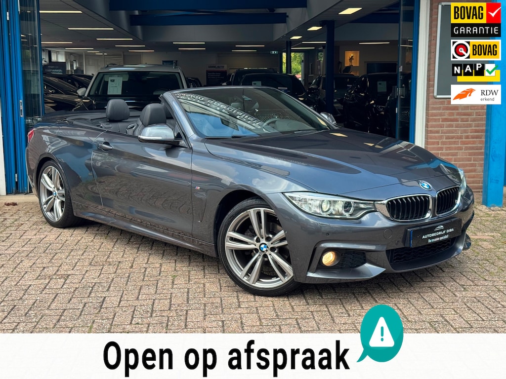 BMW 4-Serie Cabrio 420i High Exe 2016 NAVI HANDBAK 1e Eig!