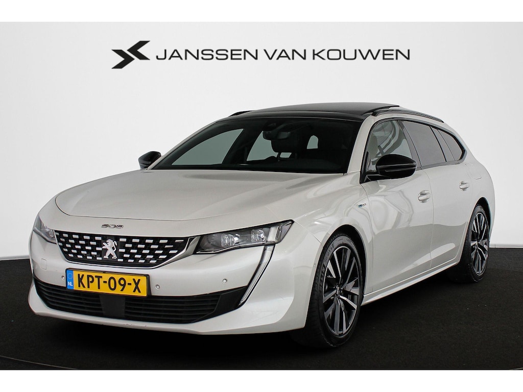 Peugeot 508 SW 1.6 HYbrid GT Line SOH 91.5% Panoramadak Nappa Leder Stoelverwarming FOCAL