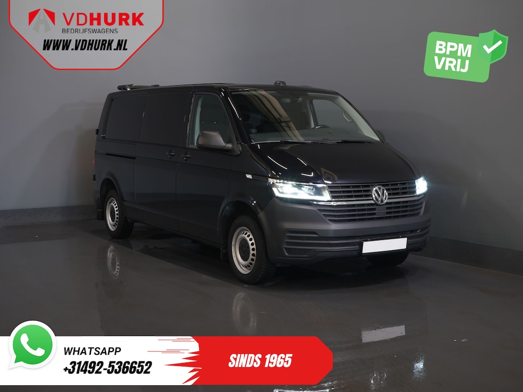 Volkswagen Transporter T6.1 2.0 TDI 150 pk Aut. L2 LED/ Standkachel/ Stoelverw./ Carplay/ PDC/ Cruise/ Airco/ Trekhaak