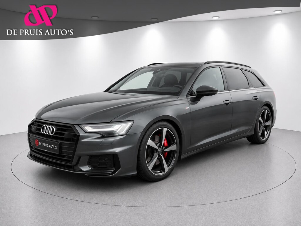 Audi A6 Avant 55 TFSI e quattro Pro Line S Competition Matrix 360°Camera Pano Trekhaak Massagestoel+ventilatie HeadUp leer 20inch LM