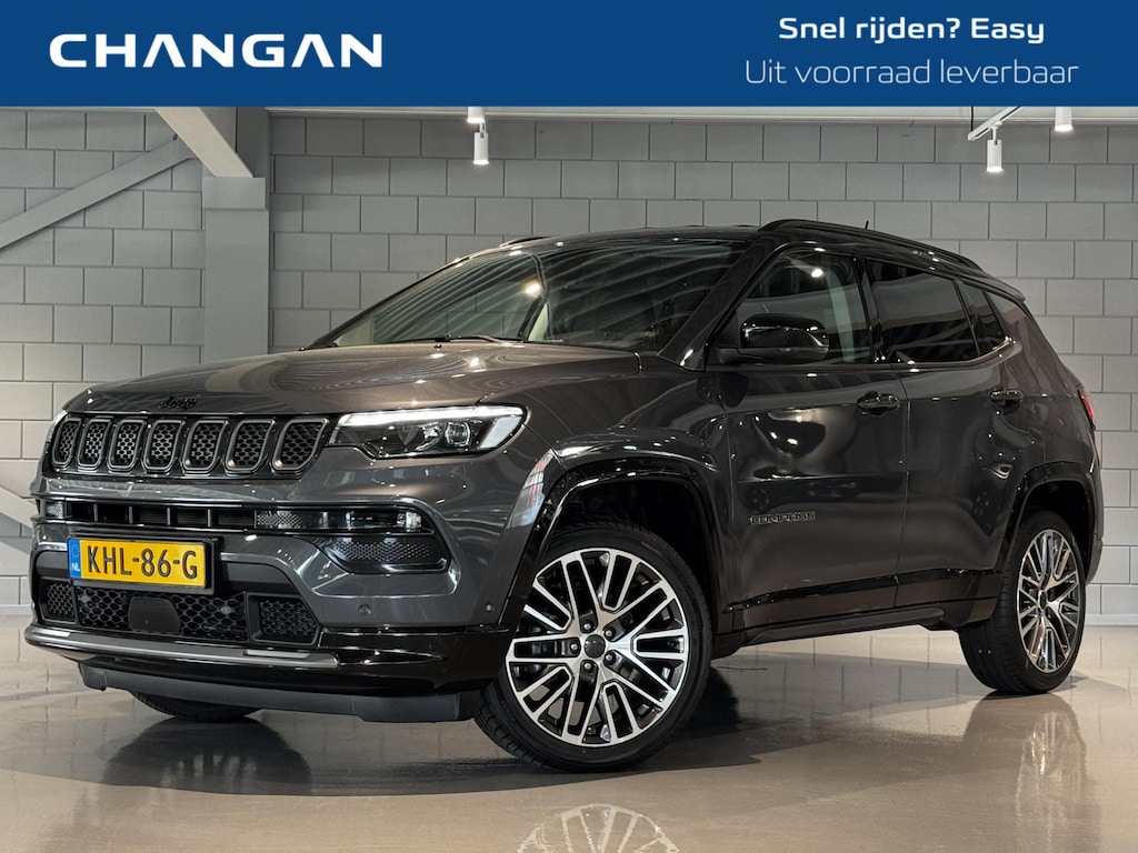 Jeep Compass 1.5T e-Hybrid Summit | TomTom Navi | Leder | Stoelverwarming