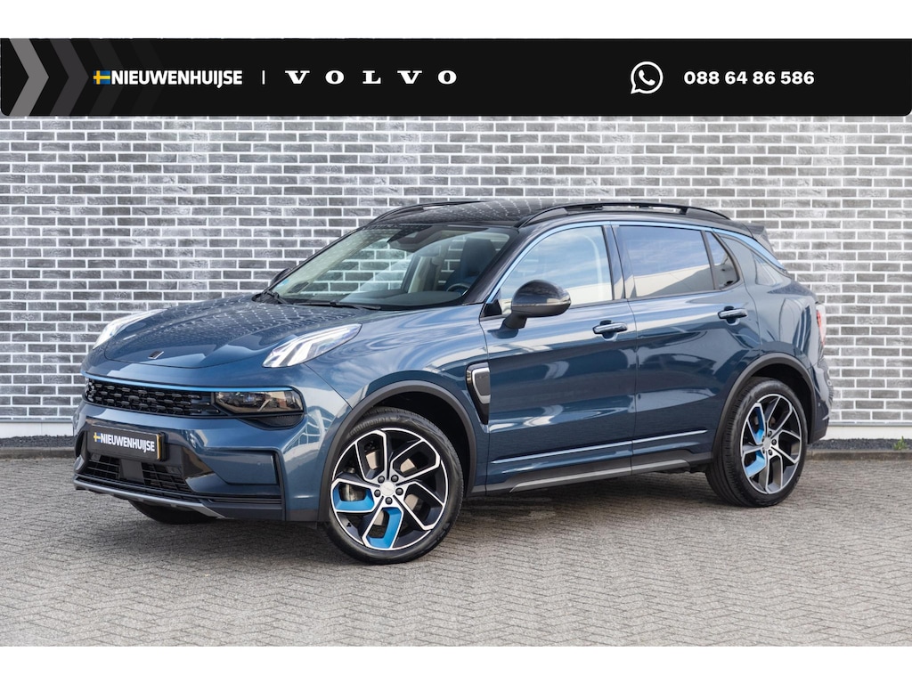Lynk & Co 01 Plug-in Hybrid | Panoramadak | 360 Graden Camera | Infinity Audio Systeem | Lichtmetalen Velgen 20 inch | Adaptive Cruise Control | Elektrisch bedienbare achterklep | Apple Carplay/Android Auto | Stoelverwarming | Achteruitrijcamera | Keyless