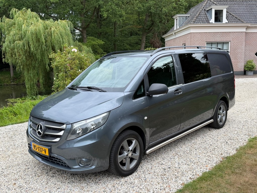 Mercedes-Benz Vito 114 CDI Automaat Lang Luxe Dubbel Cabine ECC/TH NL-auto 1e eig. 125.000km NAP #MARGE