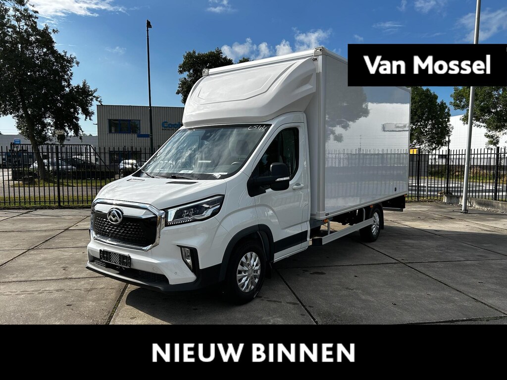 Maxus eDeliver 9 L4 Citybox 65 kWh | Direct Leverbaar! | Openslaande Deuren | Eco Light Opbouw | 24 maanden garantie! | OUTLET