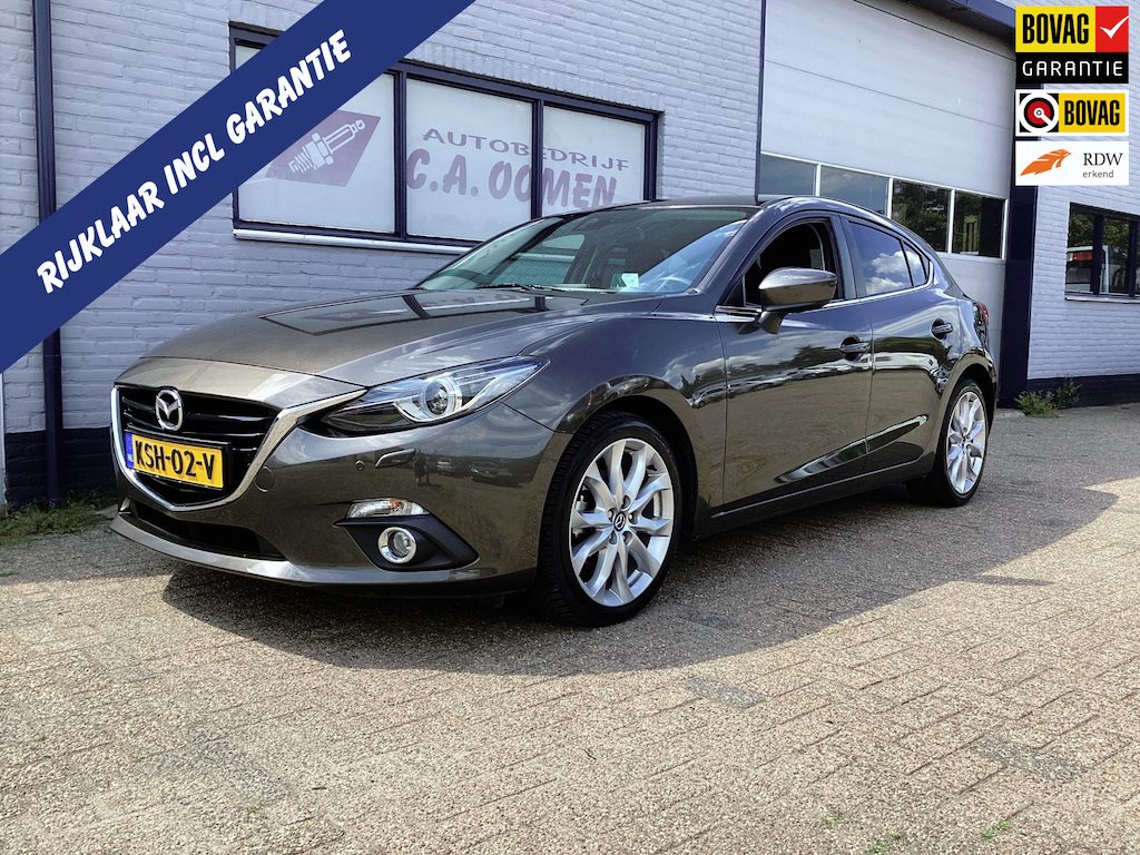 Mazda 3 2.0 TS+ 5 drs 18 incl lm crc ecc head up display prijs incl rijklaarmaken en garantie