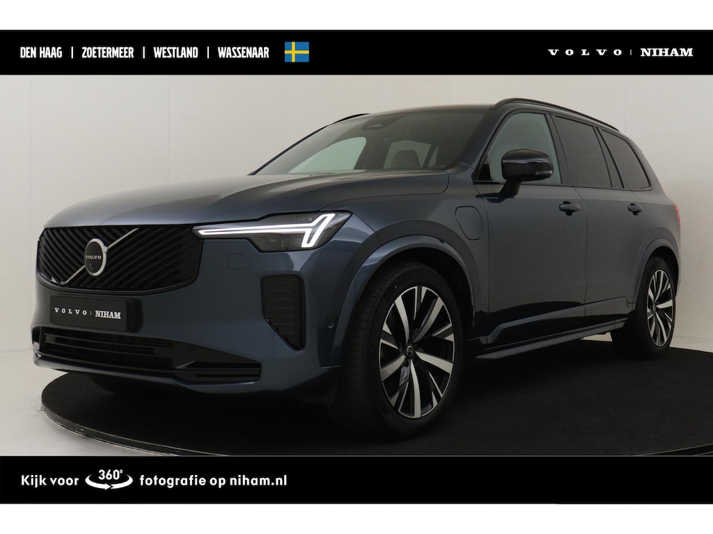 Volvo XC90 II T8 PLUG-IN HYBRID AWD PLUS DARK -BOWERS&WILKINS|LUCHTVERING|GEVENT.LEDER|HEAD-UP DISP.|360°CAM|PRIVACY.GLAS|TREKHAAK|20"|ALL-SEASON|SoH:97%