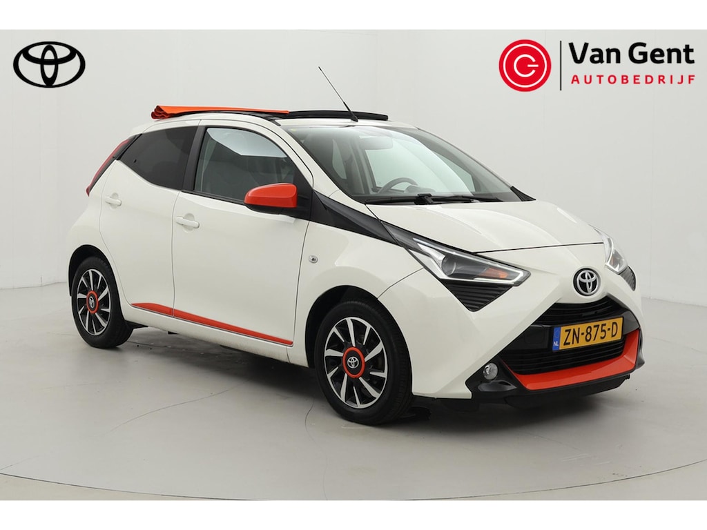 Toyota Aygo 1.0 VVT-i x-otic | Elektrisch vouwdak | Apple Carplay / Android Auto | Airco | Camera | 15 inch | Bluetooth | Privacy glas | DAB | Elektrische ramen voor