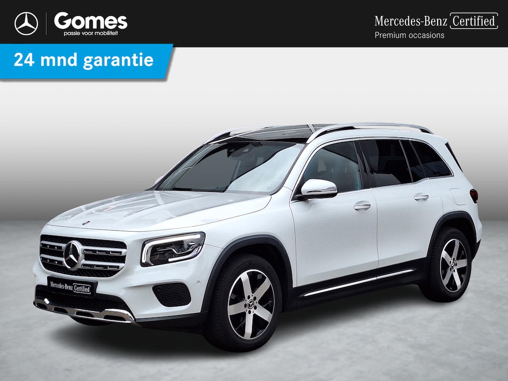 Mercedes-Benz GLB 200 Business Solution Luxury | Panoramadak | Trekhaak Afneembaar | Achteruitrijcamera | Memory Pakket | Sfeerverlichting | Widescreen | Stoelverwarming | Multibeam LED | Privacy Glas Achter | Keyless-GO | Elektrisch Bedienbare Achterklep