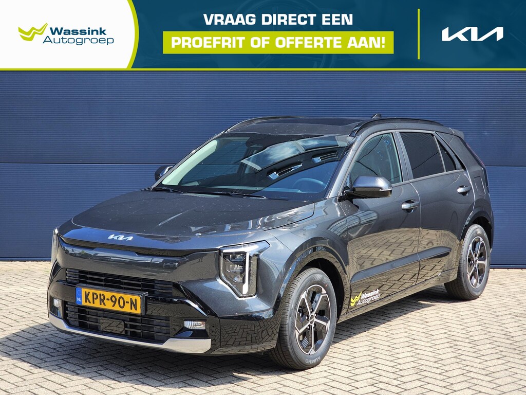 Kia Niro Hybrid 1.6 GDi DynamicPlusLine | SCHUIFKANTEL | STOELVERW. | LEDER |