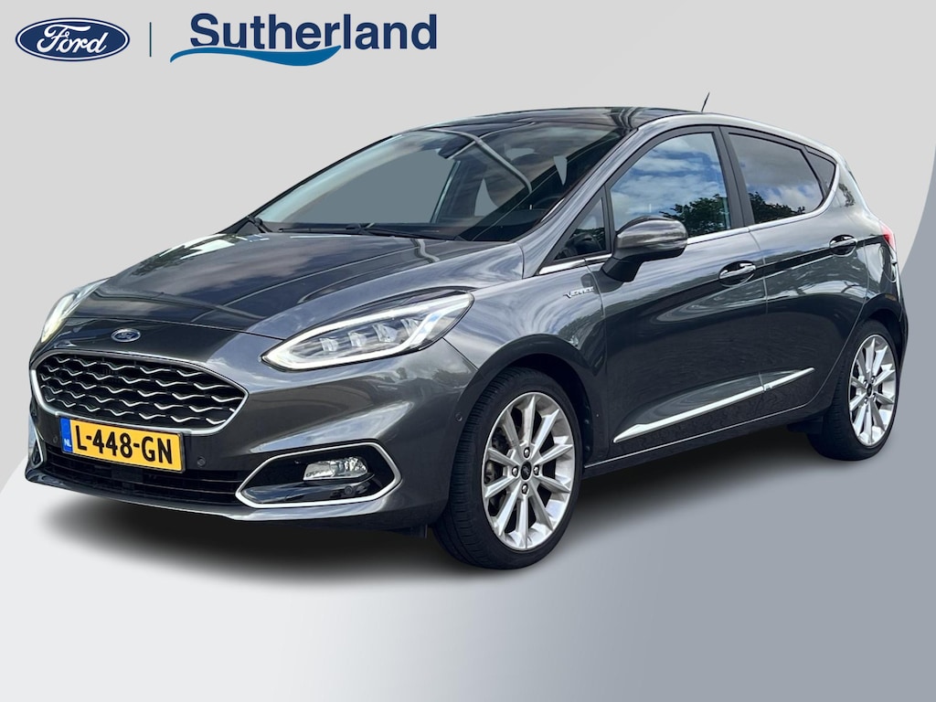 Ford Fiesta Vignale 1.0 EcoBoost 140pk | Panoramadak | Winter Pack | Adaptive cruise control | Led koplampen | Leder | Dodehoek herkenning |