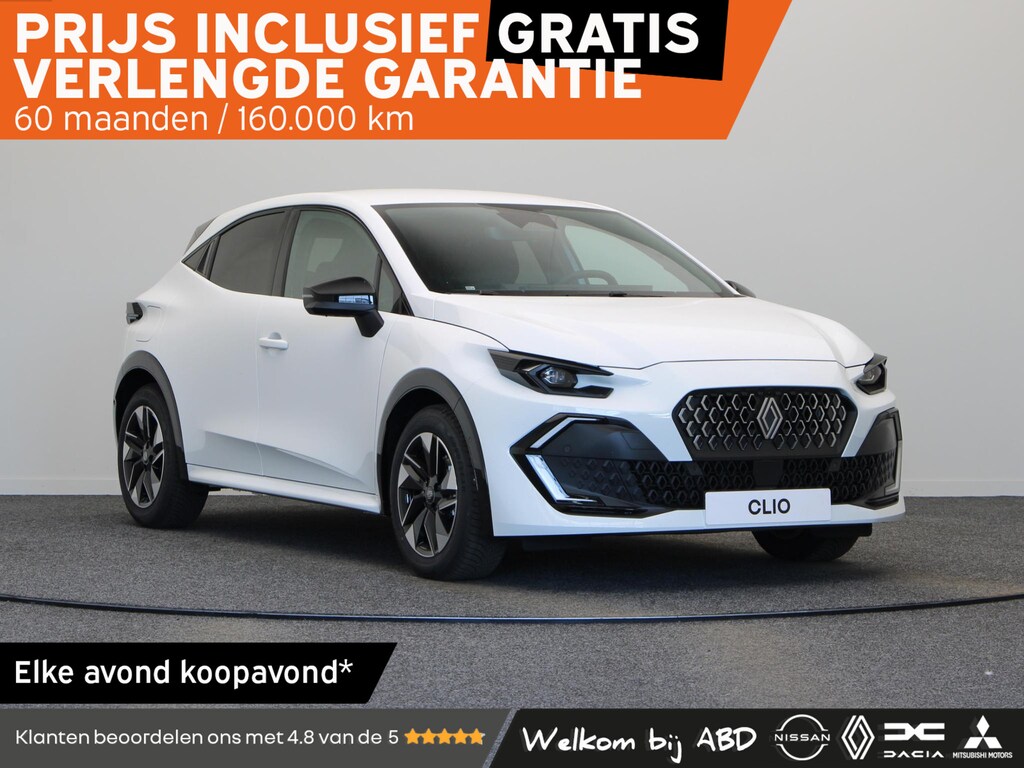 Renault Clio Hybrid 160pk techno | Vijf jaar garantie | Stoelverwarming | 360 graden camera | All season banden |