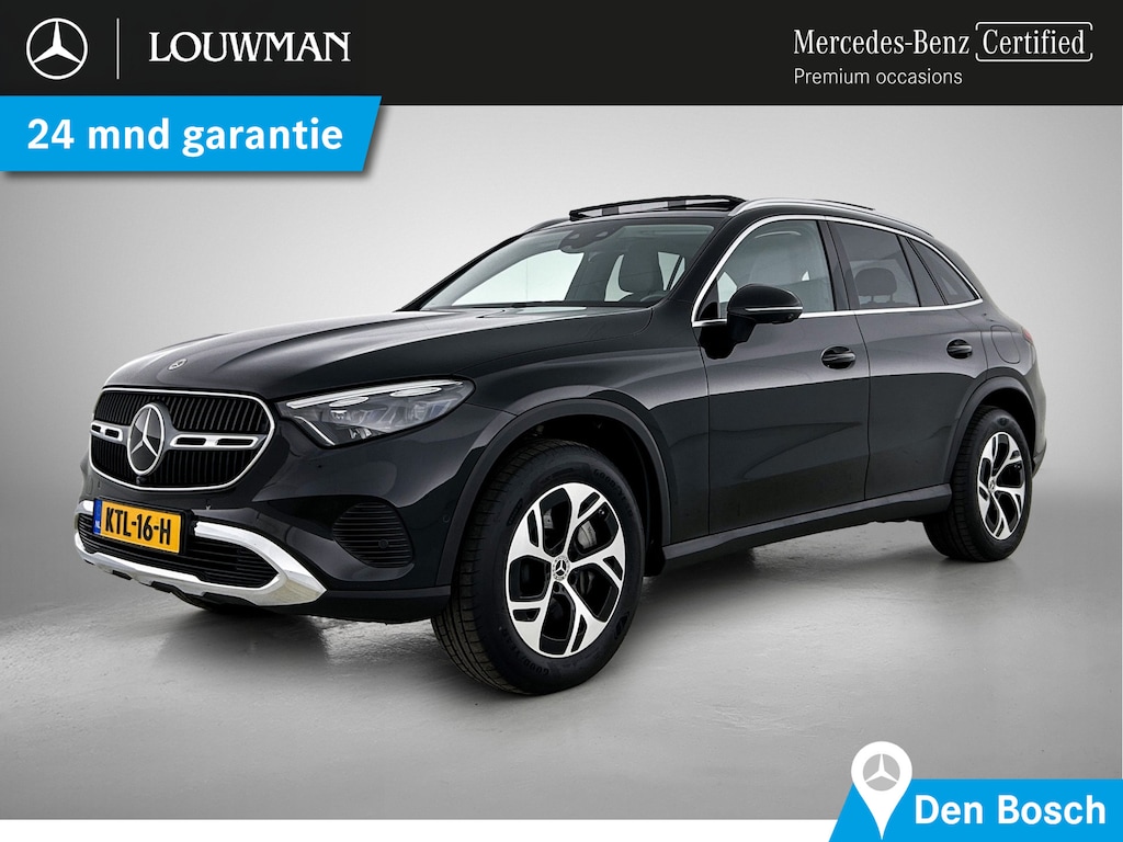 Mercedes-Benz GLC 300 e 4MATIC Plug-In Hybride Trekhaak | Panorama Schuif-Kanteldak | Rijassistentiepakket plus | Parkeerpakket met 360°-camera | Digital Licht. Inclusief 24 maanden Mercedes-Benz Certified garantie voor Europa.