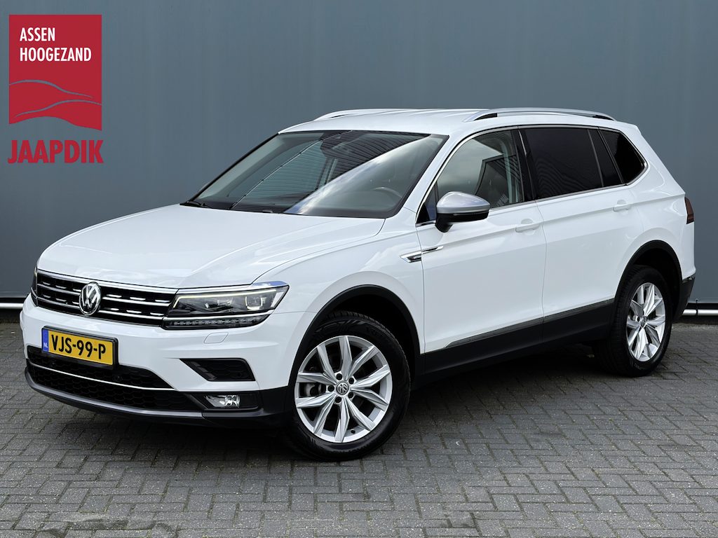 Volkswagen Tiguan Allspace BJR 2019 2.0 TDI 150 PK 4-MOTION Grijs Kenteken! AUTOMAAT | TREKHAAK |  STOELVERWARMING | ADAPTIVE CRUISE | CLIMA | CARPLAY