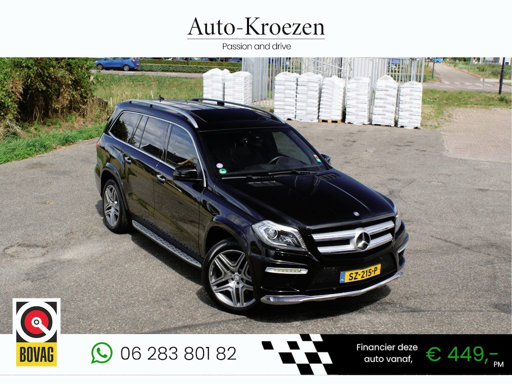 Mercedes-Benz GL 500 4-Matic ///AMG pakket | Schuifdak | Volledig onderhouden |