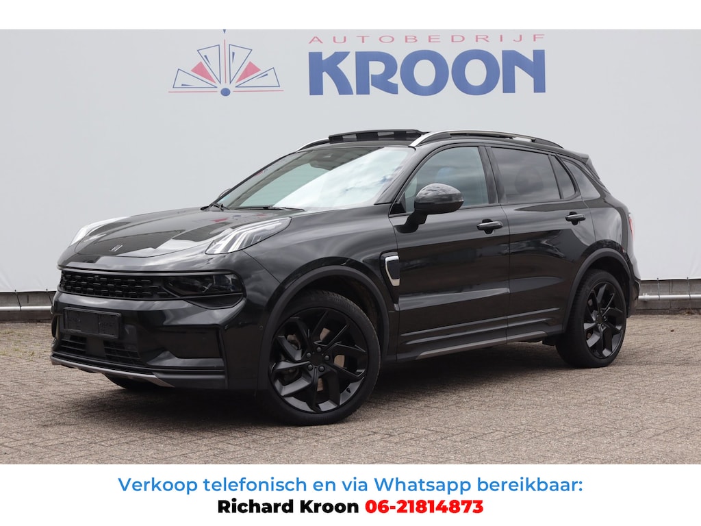 Lynk & Co 01 1.5 PHEV 70km Elektrisch SOH 94% I MY23 Black Edition|Carplay|Pano|Memory seats| 1.800 KG Trekgewicht