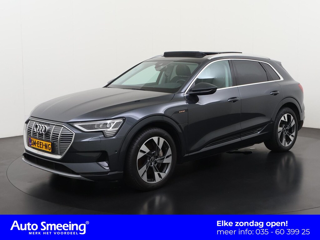Audi E-tron 55 quattro Advanced 95 kWh | SOH 93% | Panoramadak | Bang&Olufsen | Zondag Open!