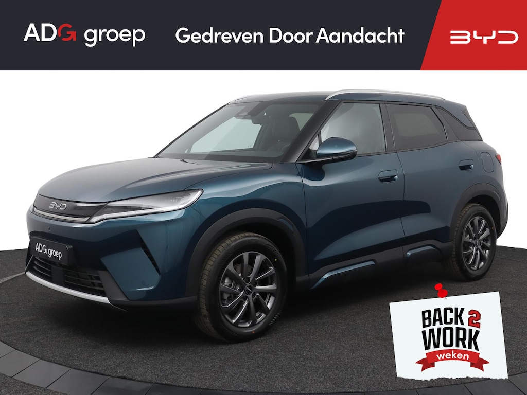BYD Atto 2 DM-i Boost NIEUW | 1000 km actieradius | Apple Carplay | Navigatie | 360 graden camera | Midnight Blue