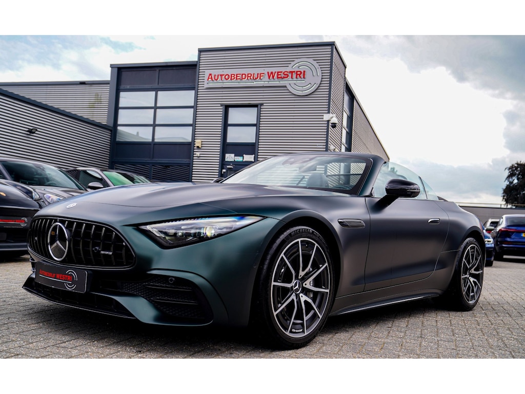 Mercedes-Benz AMG SL Roadster 43 | Burmester | Digital Light | Parktronic | Sport uitlaat | Stoelkoeling | Nekverwarming |