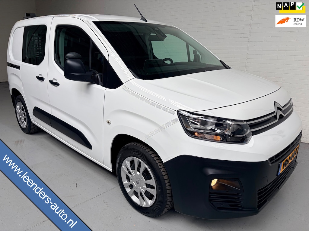 Citroën Berlingo Servicewagen 1.5 BlueHDI 100pk euro61 L1H1 BOTT inrichting, Victron omvormer v230, Standkachel, RIJKLAARPRIJS!