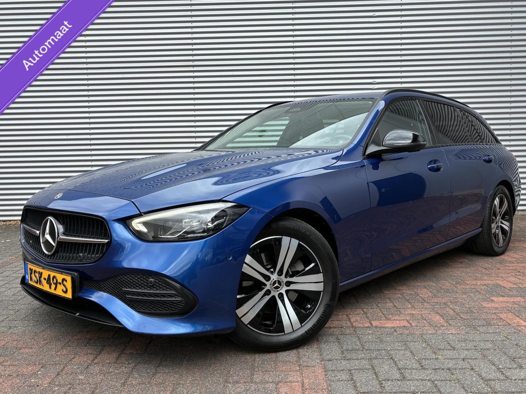 Mercedes-Benz C-klasse Estate 180 Business Line Caplay Led Camera Nieuw Model 2023 Eerste Eigenaar Vol Opties Perfecte Staat incl 12 maanden garantie