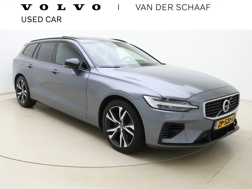 Volvo V60 T8 390PK Automaat Twin Engine AWD R-Design B&W | Panodak | 360 Camera | ACC | Trekhaak | Elektr. stoel