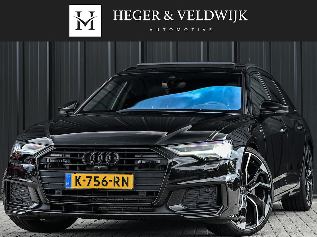 Audi A6 Avant 50 TDI quattro Design Pro Line Plus | Panoramadak | Night Vision | B&O | HUD | 360 Camera | Achterasbesturing | ACC | Memory Seats | Soft Close | Luchtvering | Trekhaak | Ambiance Interieur |