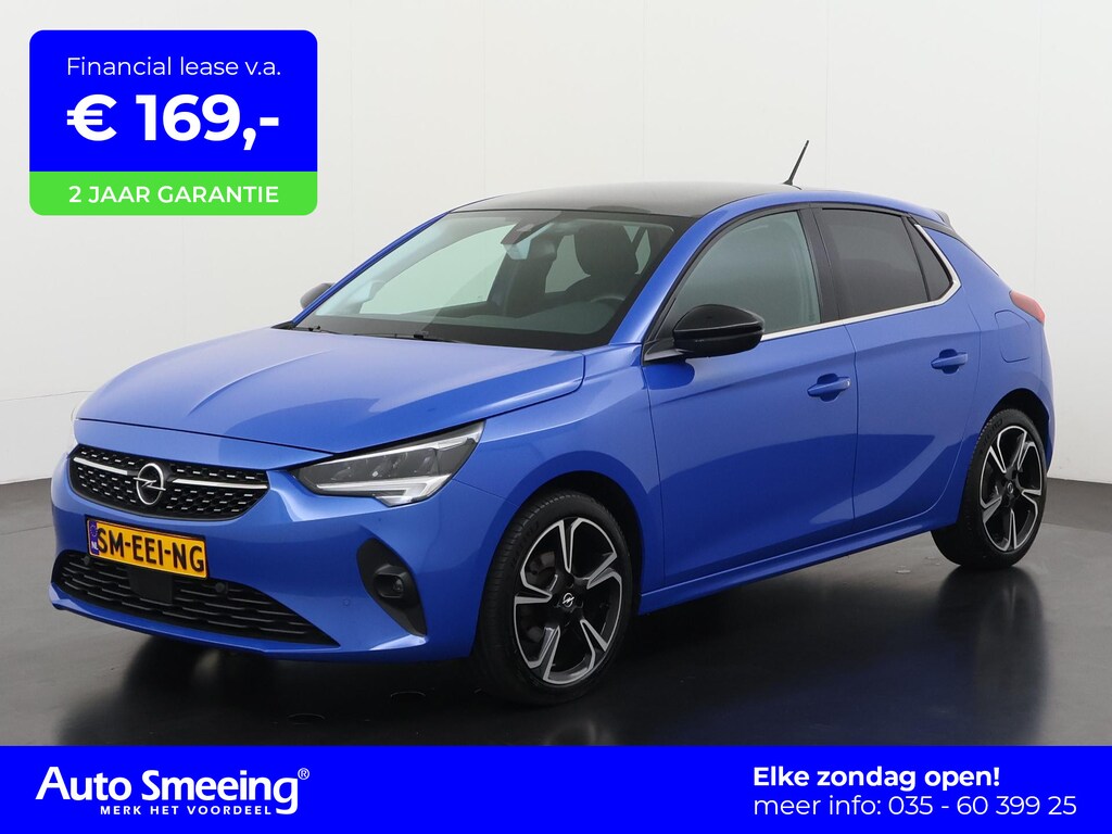 Opel Corsa 1.2 Sport | Panoramadak | Camera | Stuur/stoelverwarming | LED | Zondag Open!