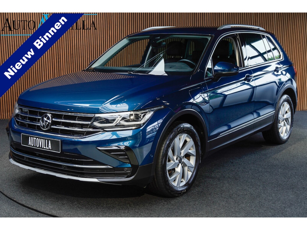 Volkswagen Tiguan 1.4 TSI eHybrid HUD Leer Navi Memory seats Elektr. bedienbare achterklep Climate voor en achter PDC LM velgen