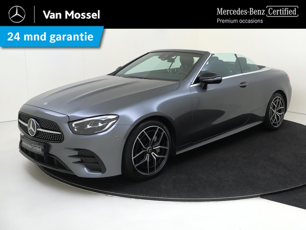 Mercedes-Benz E-klasse Cabrio 200 AMG Line Parkeercamera / Sfeerverlichting / Airscarf / Stoelverwarming /