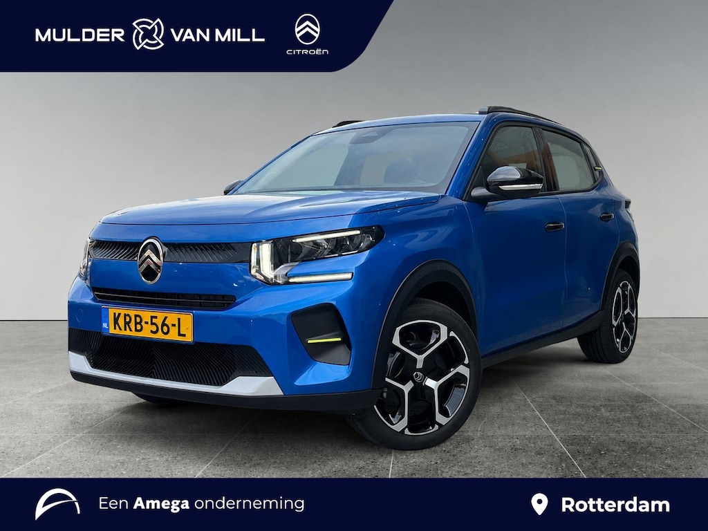 Citroën E-C3 Plus EV 44kWh 113pk | COMFORT RANGE | 3-FASEN | APPLE CARPLAY / ANDROID AUTO | BLUETOOTH | AIRCO | PDC | DAB+ |