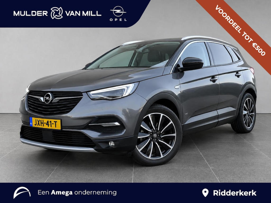 Opel Grandland X Ultimate+ 1.6 Hybrid4 PHEV 300pk 4x4 e-EAT8 | NAPPA LEDER | TREKHAAK | ADAPTIVE CRUISE | 360° CAMERA | NAVI PRO | FULL LED | ISOFIX | KEYLESS | ELEK. A.KLEP |