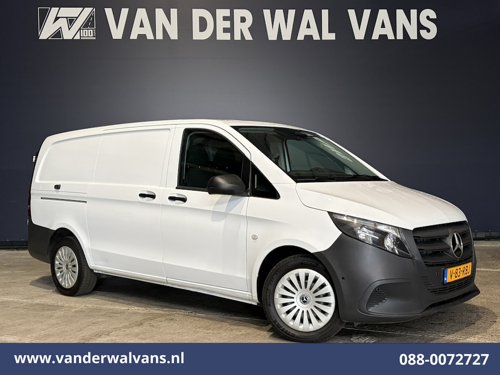 Mercedes-Benz Vito 116 CDI 164pk 2025 Model L2H1 Euro6 Airco | Navigatie | Camera | Adaptieve Cruisecontrol Stoelverwarming, Parkeersensoren, Bijrijdersbank