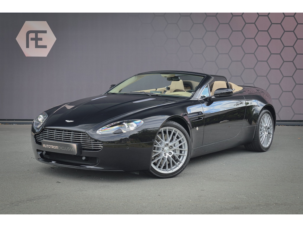 Aston Martin V8 Vantage Roadster 4.7 V8 Sportshift | ELEKTRISCHE STOELEN | UNIEKE KM | WINDSCHERM |