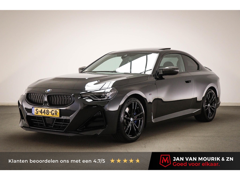 BMW 2-Serie Coupé M240i xDrive High Executive | SCHUIFDAK | HARMAN KARDON | HEAD UP | DRAADLOZE LADER