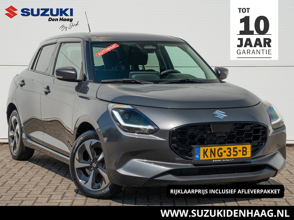 Suzuki Swift 1.2 Style Hybrid Automaat| Apple/Andriod Carplay|Adapt. cruise|Climacontrole| Keyless|Parkeersensoren|Stoelverwarming
