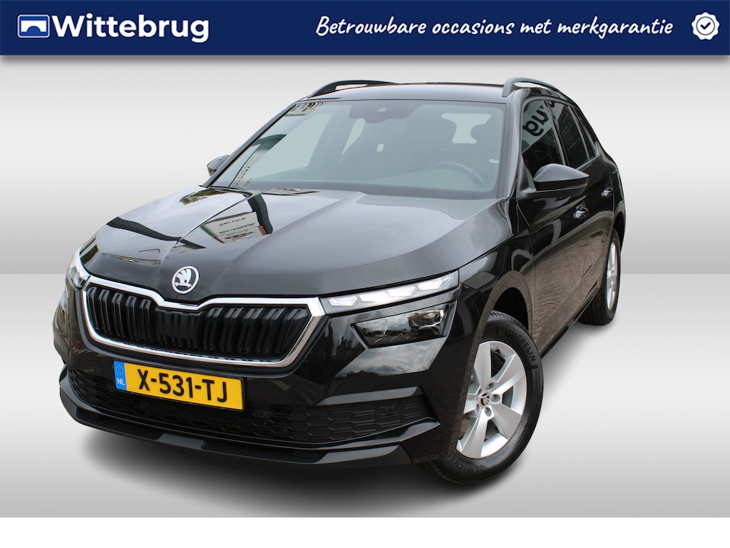 Skoda Kamiq 1.0 TSI 110pk Sport Business DSG Automaat / Navigatie / LM 16 inch / Full LED / Camera / Parkeersensoren / Wegkl trekhaak Garantie tot 22-2-2028 / 100.000km